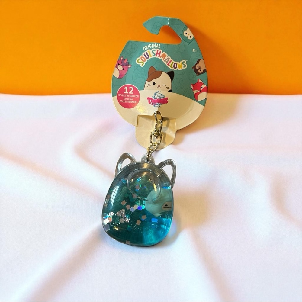 Squishmallow Tsunameez Joelle the Bigfoot Glitter Keychain – NWT